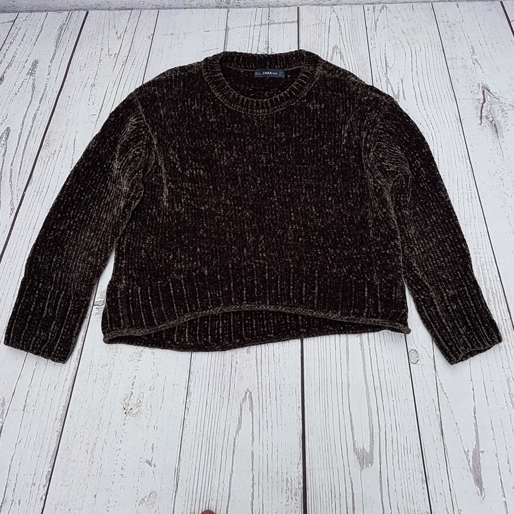2 for 40 Zara long sleeve crop sweater.